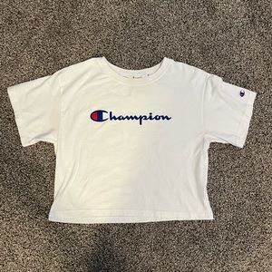 Cropped Champion t-shirt